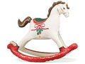Christmas Rocking Horse Folienballon für Luftfüllung 106 x 86 cm
