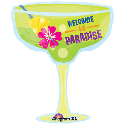 Cocktailglas Paradise Folienballon 71cm