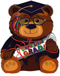 Congratulations Grad Big Bear Abschluss Bär Folienballon 56cm 22''