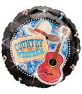 Country Western Prismatic Folienballon - 45cm 18''