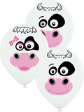 Cows Kuh 30cm 12" Latex Luftballons Belbal