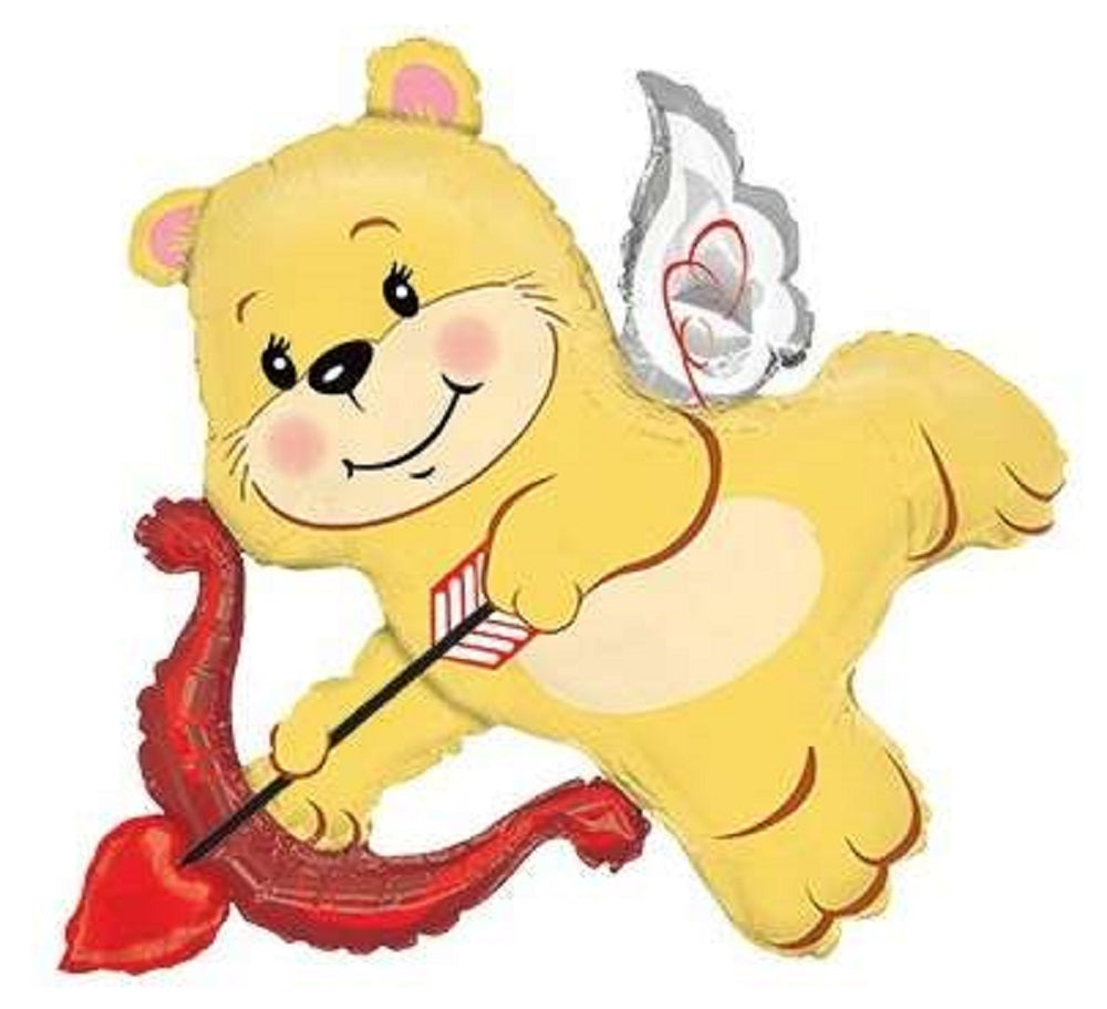 Cupid Bear Folienballon 107cm 42 Inch