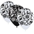 Damask print 27,5cm 11" Latex Luftballons Qualatx