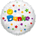Danke mit Smile Folienballon 46cm 18"