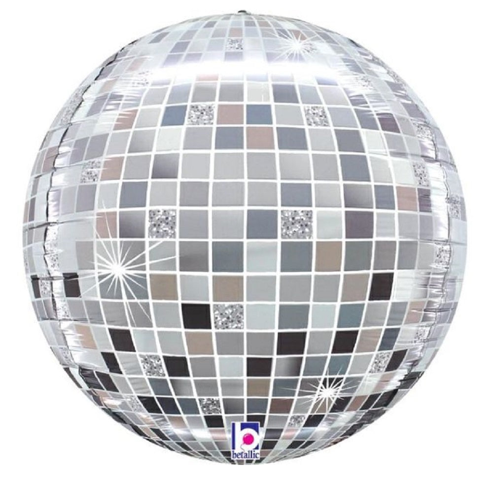 Disco Kugel Folienballon 38cm 15"