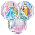 Disney Princess Orbz XL Kugel Folienballon - 38 x 40cm
