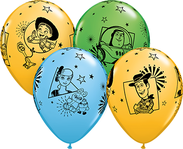 Disney Pixars Toy Story 4 Special Sortiment 27,5cm 11" Latex Luftballons Qualatex
