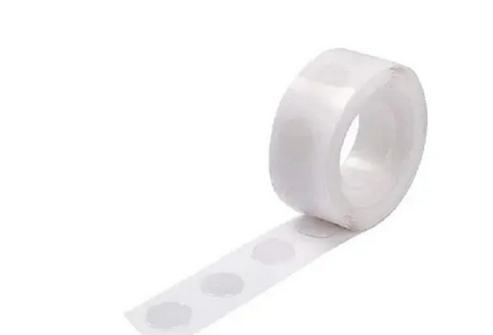 Doppelseitige Klebepunkte transparent 100 Stück