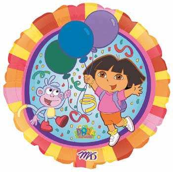 Dora the Explorer Folienballon - 46cm / 18"
