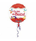 Du bist die Beste Folienballon 46cm 18''