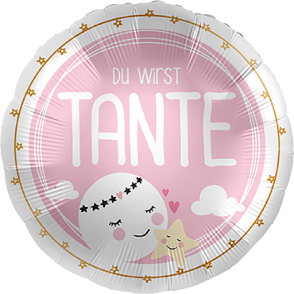 Du wirst Tante Folienballon 43cm 17"