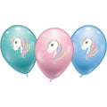 Einhorn Unicorn 27,5cm 11" Latex Luftballons Karaloon