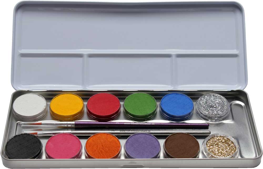 Eulenspiegel 12er Kombi Metall Palette