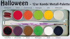 Eulenspiegel 12er Kombi Metall Palette Halloween