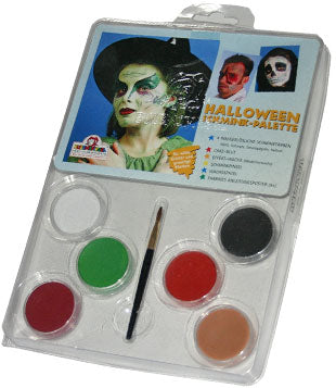 Eulenspiegel Schmink-Palette Halloween