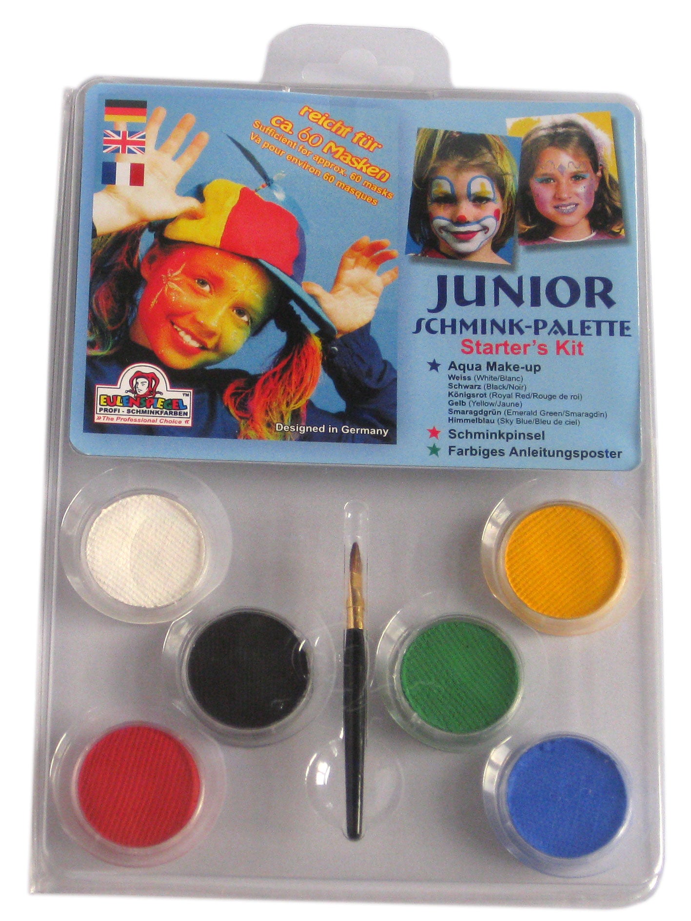 Eulenspiegel Schmink-Palette Junior