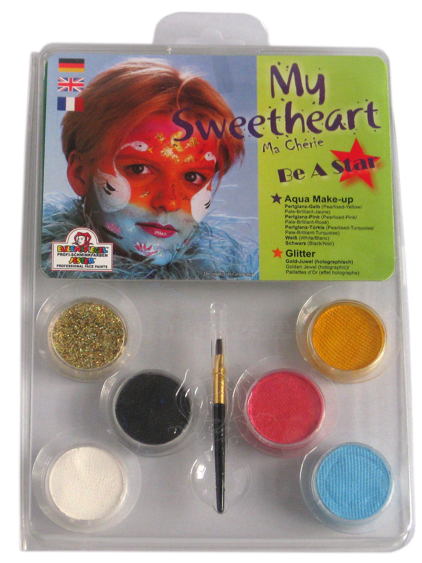 Eulenspiegel Schmink Set My Sweetheart