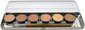 Eulenspiegel 6 Hautfarben Metall Palette