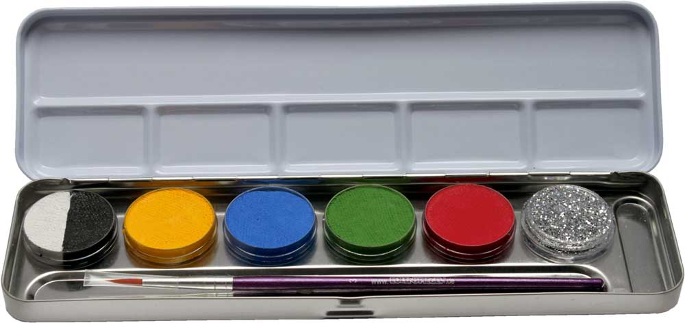Eulenspiegel 6er Kombi Metall Palette 