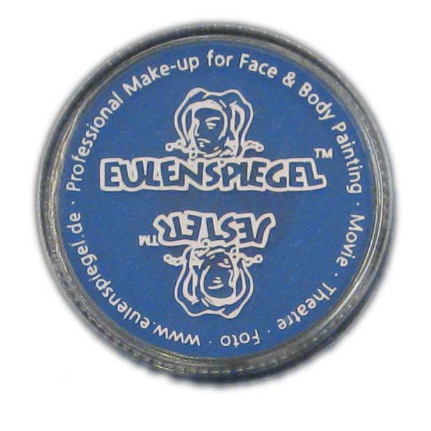 Eulenspiegel Creme Schminke Blau 35 ml
