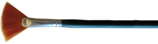 Eulenspiegel Fächerpinsel Größe 4 
