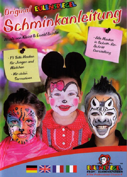 Eulenspiegel Farbige Schminkanleitung DIN A 5