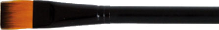 Eulenspiegel Flachpinsel Größe 32 Schwarz