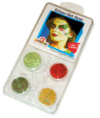 Eulenspiegel Glitzer Motiv Set Hexe