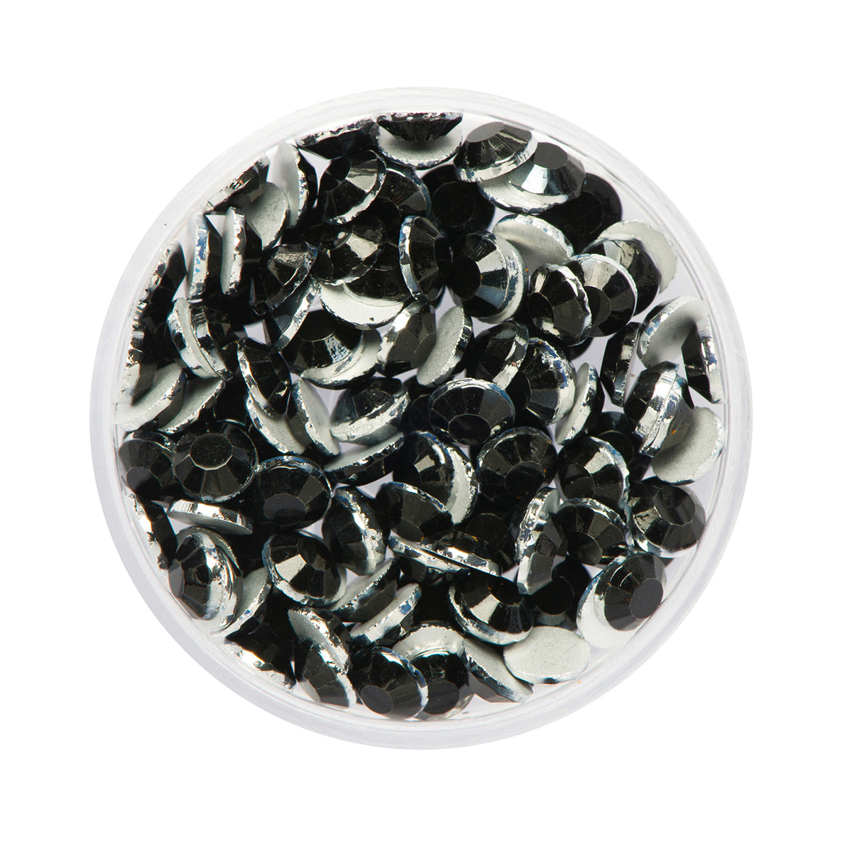 Eulenspiegel Glitzer-Steine Onyx