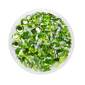 Eulenspiegel Glitzer-Steine Peridot