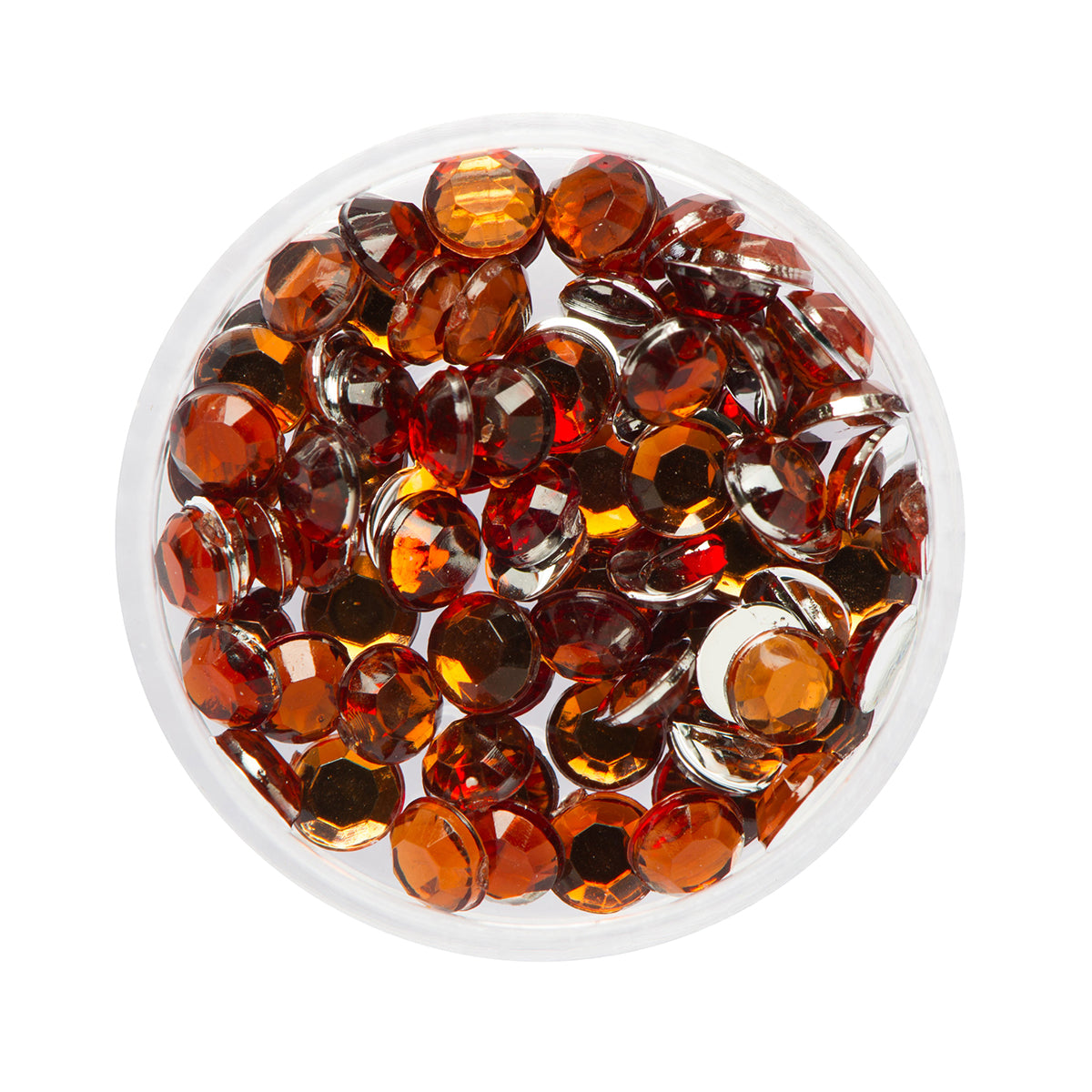 Eulenspiegel Glitzer-Steine Topaz Topas