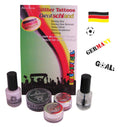 Eulenspiegel Tattoo Glitzer Set Deutschland