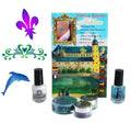 Eulenspiegel Tattoo Glitzer Set Noblesse