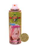 Eulenspiegel Glitzer-Effekt Haarspray Gold 125 ml