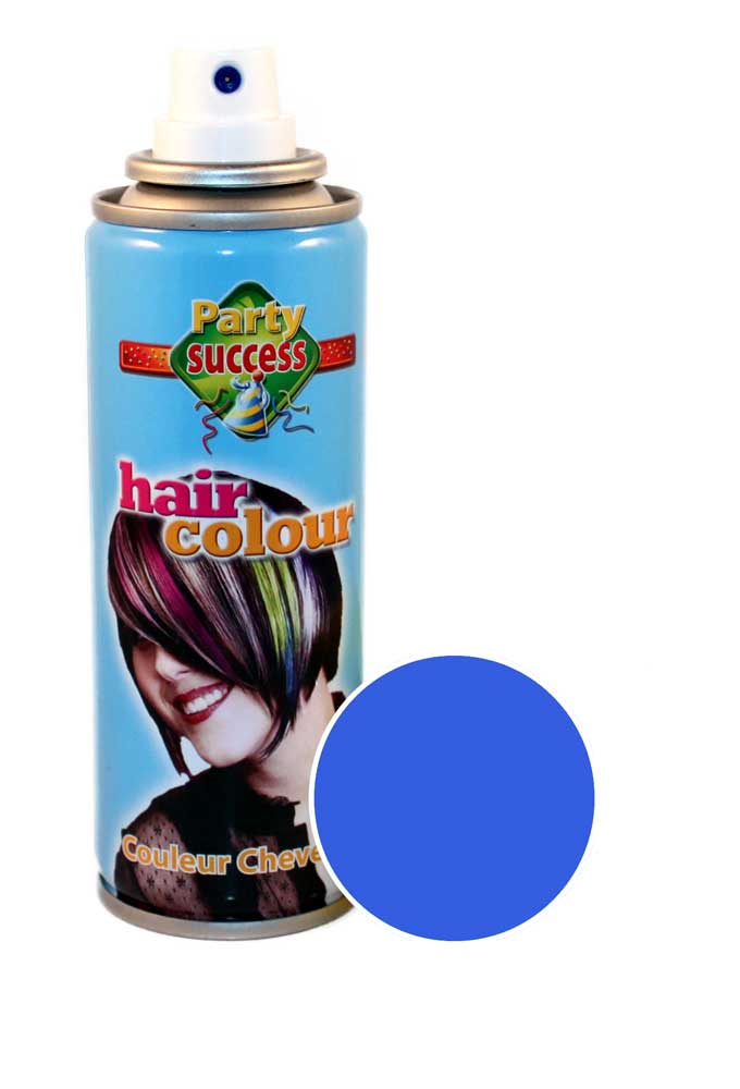 Eulenspiegel Leuchtcolor Haarspray Blau 125 ml