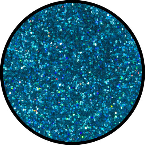 2 g Eulenspiegel Holographischer Streu Glitzer Juwel Blau 