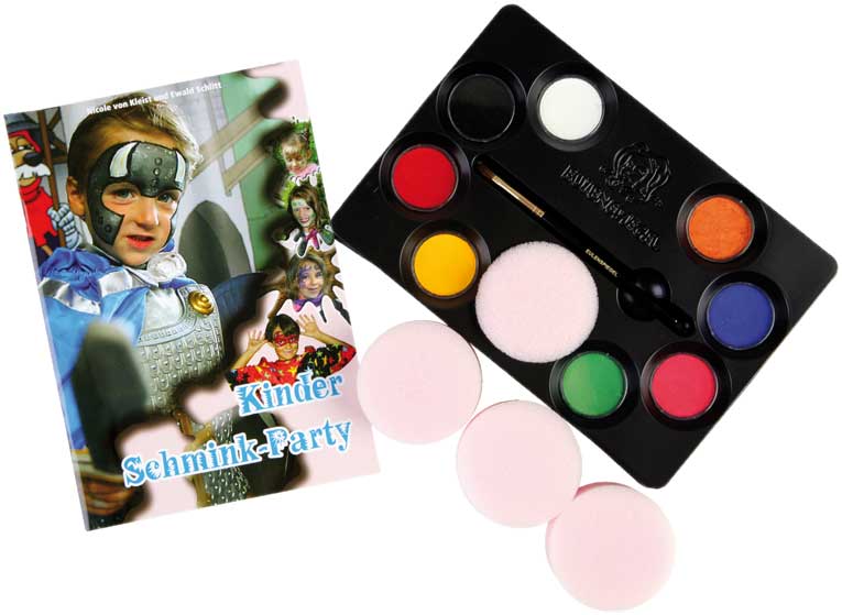 Eulenspiegel Schmink-Set Kinder Schmink-Party