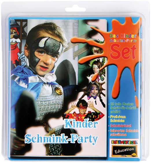 Eulenspiegel Schmink-Set Kinder Schmink-Party