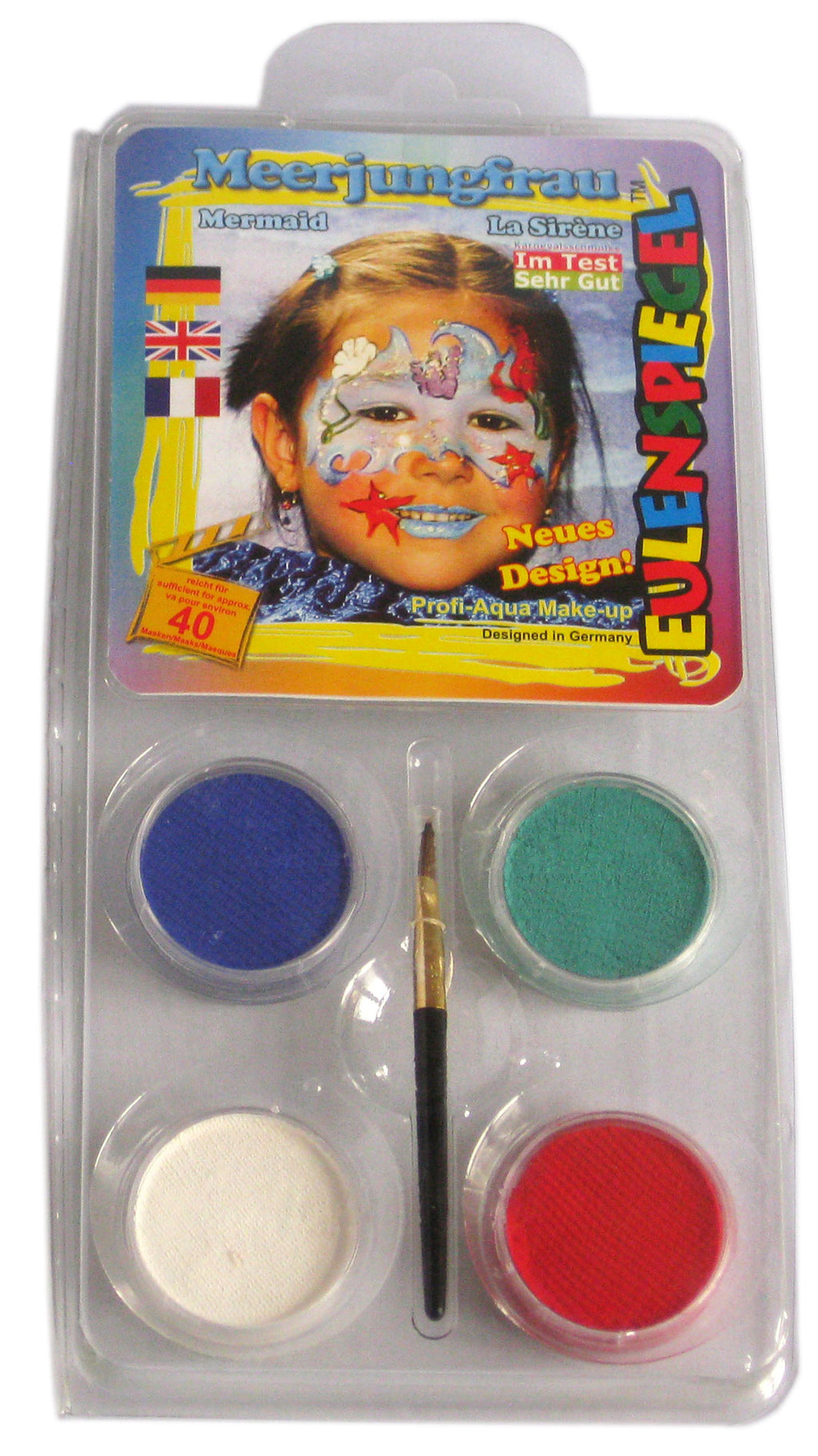 Eulenspiegel Motiv-Set Meerjungfrau