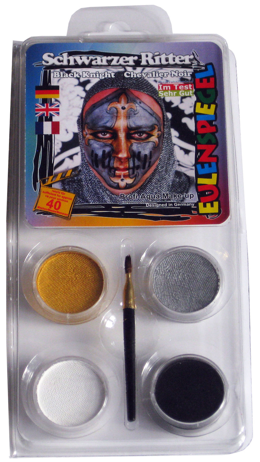 Eulenspiegel Motiv-Set Schwarzer Ritter