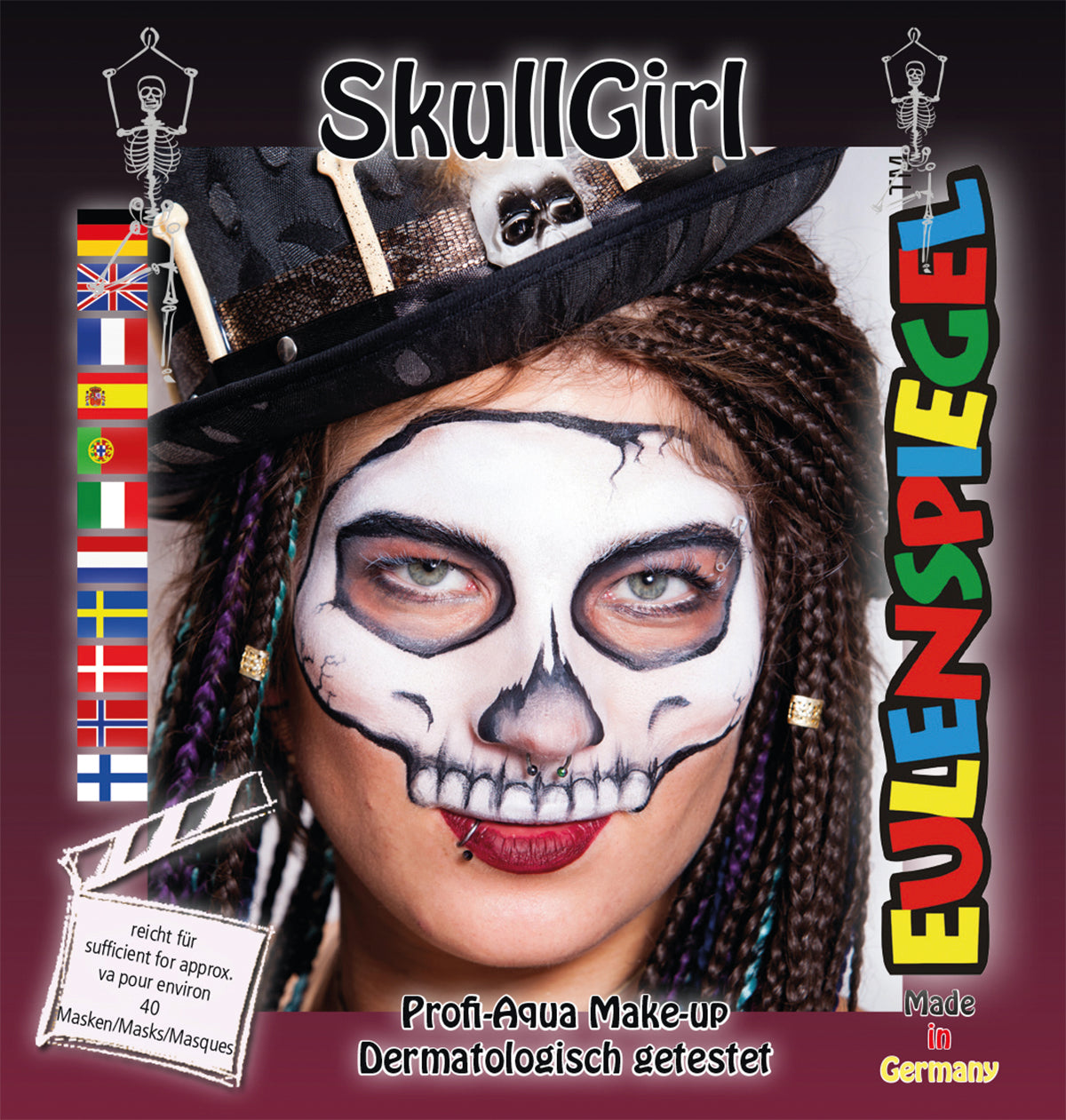 Eulenspiegel Motiv-Set SkullGirl