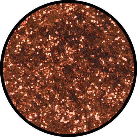 2 g Eulenspiegel Polyester Streu Glitzer Apricot 