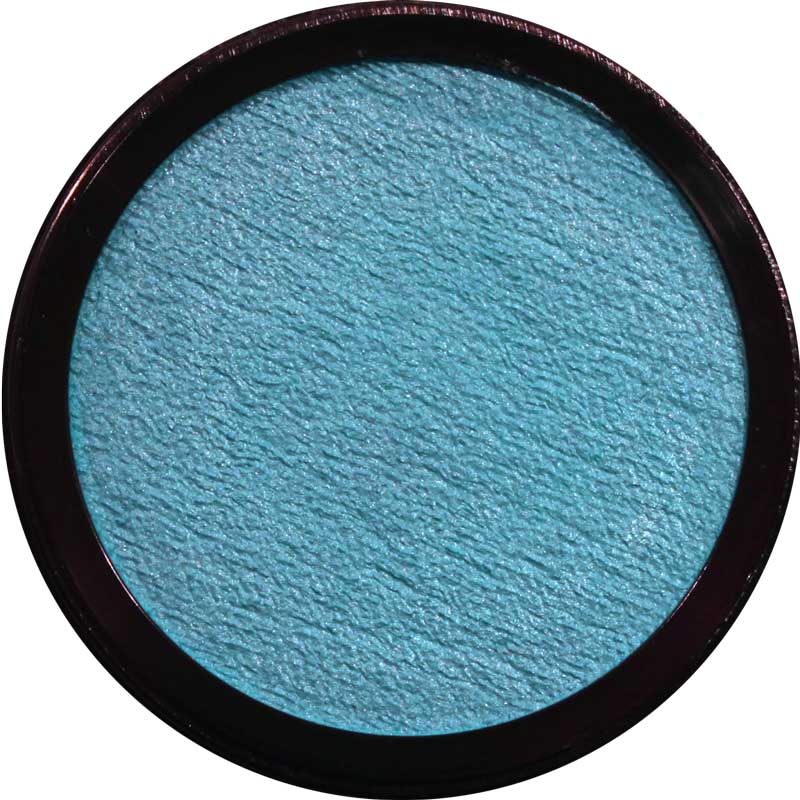 20 ml Profi Aqua Make Up Perlglanz Hellblau Eulenspiegel