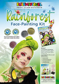 Eulenspiegel Rainforest Face Painting Kit Schmink-Palette