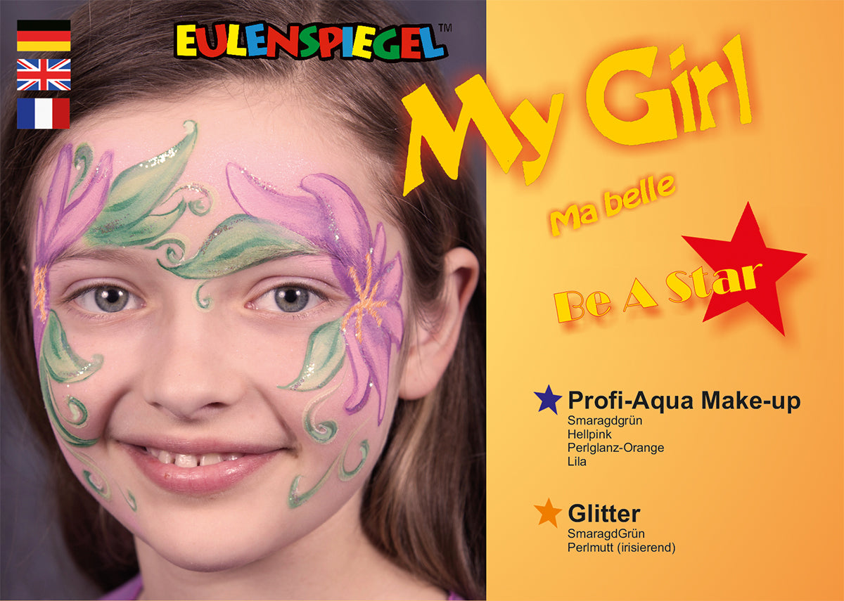 Eulenspiegel Schmink-Palette My Girl