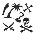Selbstklebe Schablonen Set Tattoos of the Caribbean (XL) Eulenspiegel