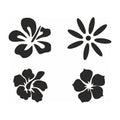 Eulenspiegel Selbstklebe Schablonen Set Zauberblüten