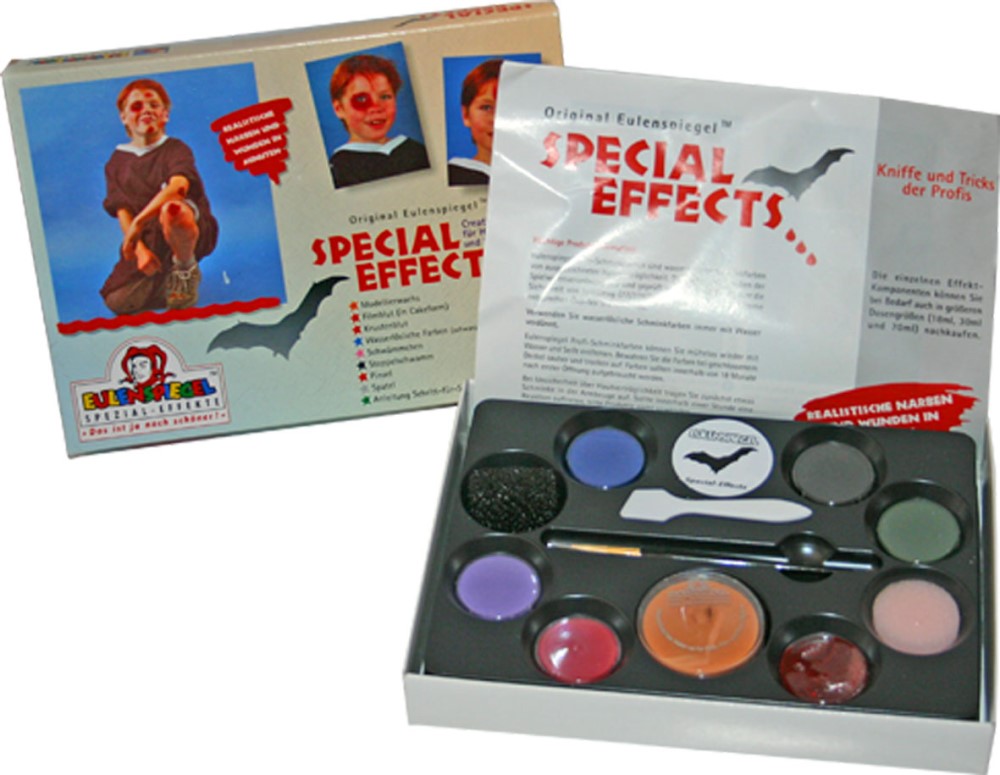 Eulenspiegel Special Effects-Palette 8er Set