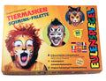 Eulenspiegel Tiermasken Schmink-Palette 8er Set