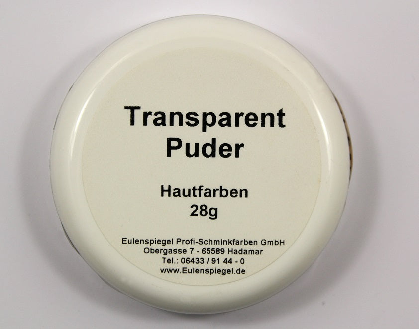 Eulenspiegel Transparent Puder Hautfarben 28 g